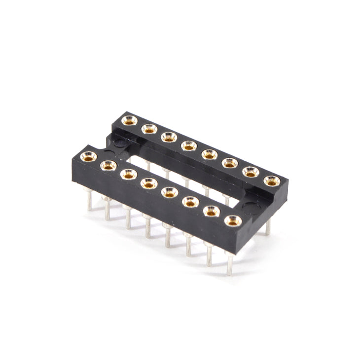 16 Pin Machine Pin IC Socket 16 Pin Machine Pin IC Socket